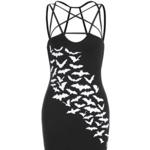 Bat dress women brand new